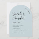 Search for blue engagement party invitations Modern