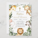 Search for jungle christening invitations Baptism