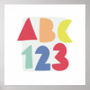 Search for alphabet nursery posters Colourful
