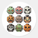 Search for scary mask stickers Halloween