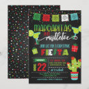 Search for fiesta seasonal invitations Margaritas and mistletoe