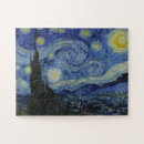 Search for starry sky puzzles Post impressionism