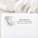 Search for blue glitter return address labels Script