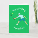Search for for tennis players birthday cards Racquet