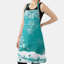 Search for greeting aprons Snowflakes