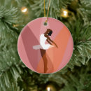 Search for black ballerina christmas tree decorations Girly