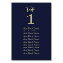 Search for navy and gold table cards Classy