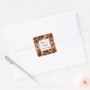Search for animal wedding stickers Brown