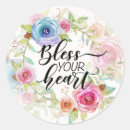 Search for floral heart wreath stickers Elegant
