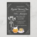 Search for chalkboard bridal shower invitations Bride