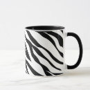 Search for black and white abstract mugs Animal