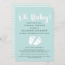 Search for mint and white baby shower invitations Mother to be