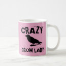 Search for crazy bird mugs Crow