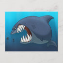 Search for scuba diving postcards Sharks