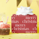Search for merry christmas wrapping paper White