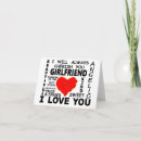 Search for girlfriend christmas cards I love you