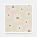 Search for retro napkins Daisy
