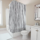Search for black white shower curtains Geometric