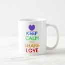 Search for keep calm and love mugs Pride