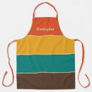 Search for orange brown aprons Vintage