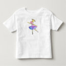 Search for ballerina toddler tshirts Cute