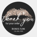 Search for thank you boutique stickers Gold