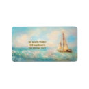 Search for sailboat return address labels Beach