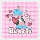 Search for i love dinosaurs stickers Hearts