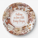 Search for fall baby shower plates Watercolor