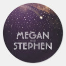 Search for shooting stars stickers Purple