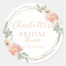 Search for bridal shower name tag stickers Date