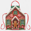 Search for gingerbread house aprons Candy
