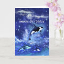 Search for orca birthday cards Blue