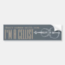 Search for cello bumper stickers Cellist