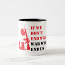 Search for end war mugs World peace