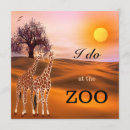 Search for zoo wedding invitations Animals