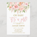 Search for peach and pink baby shower invitations Mother to be