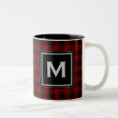 Search for plaid monogram mugs Initials