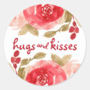Search for hugs and kisses stickers Floral