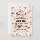 Search for volunteer appreciation cards Gratitude