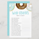 Search for who knows mommy best Baby shower trivia