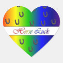 Search for horse shoe stickers Luck