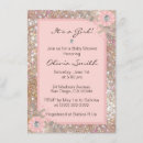 Search for pink and brown invitations It's a girl