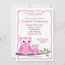 Search for hoot invitations 5x7