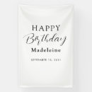 Search for happy birthday banners Minimalist