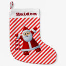 Search for candy stripe christmas stockings Cute