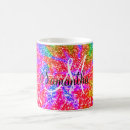 Search for multicolor glitter mugs Multicolored