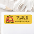 Search for kindness return address labels Cute