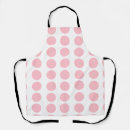 Search for dot pink aprons Dots