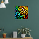 Search for colorful glass posters Vibrant colors